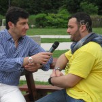 La vita in diretta Rai 1 per l'addio al celibato tra gli squali