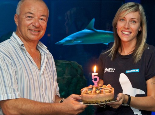 Il Sindaco Padrino dello squalo  Marty