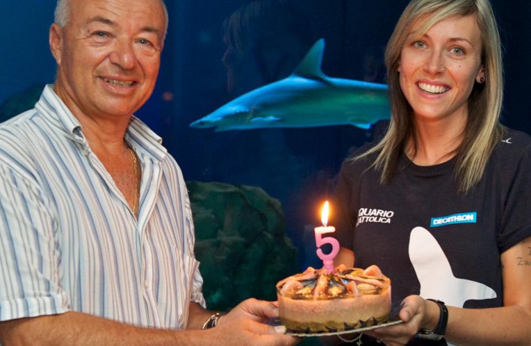 Il Sindaco Padrino dello squalo  Marty