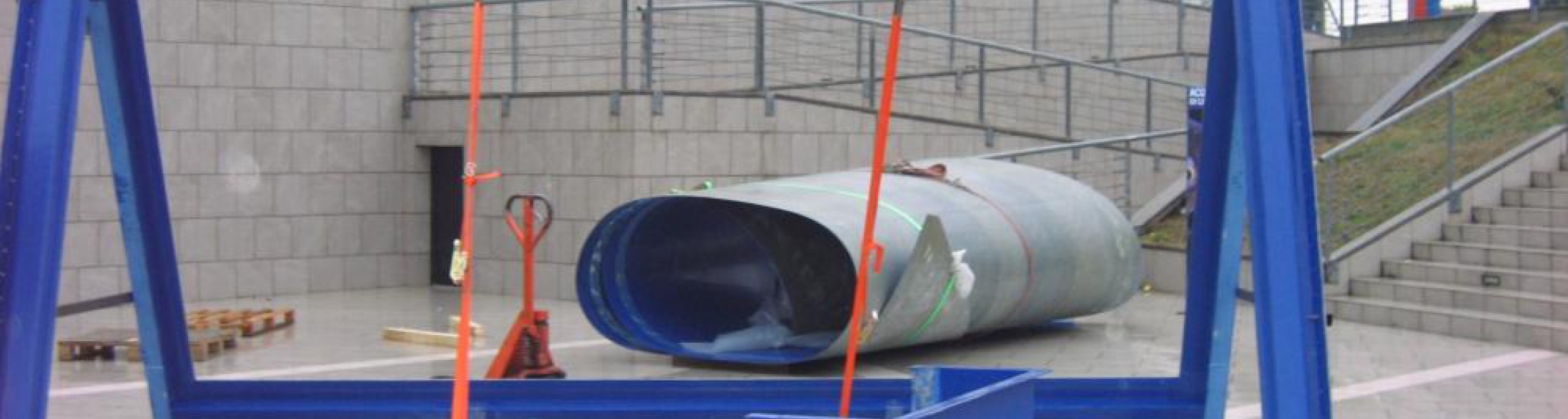 iniziano i lavori per la grande vasca dei pinguini