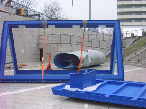 iniziano i lavori per la grande vasca dei pinguini