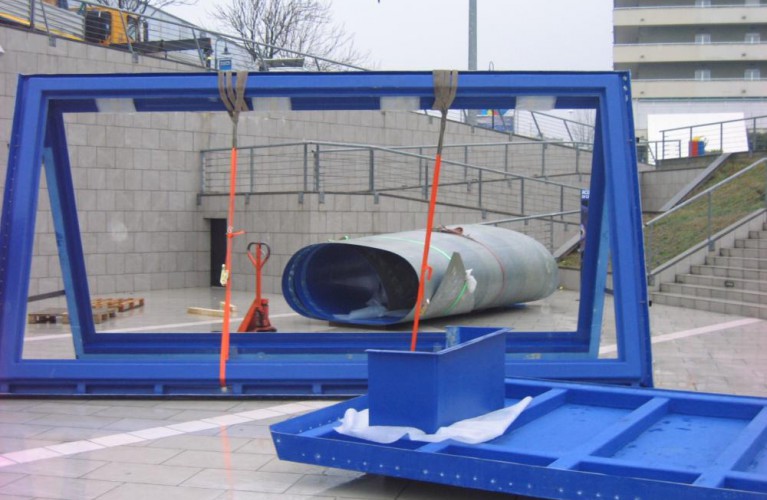 iniziano i lavori per la grande vasca dei pinguini