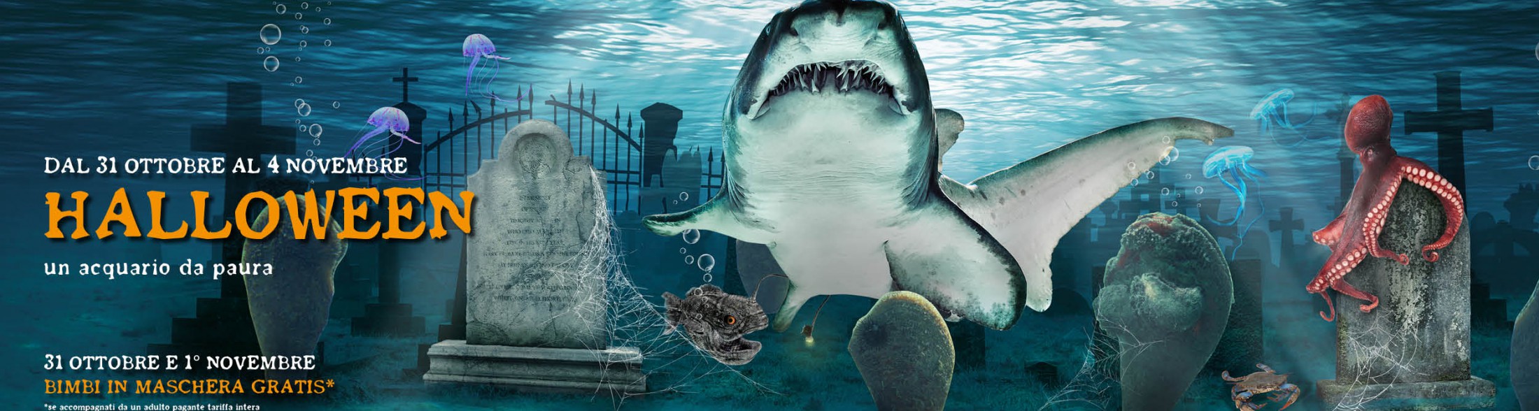 Halloween all'Acquario