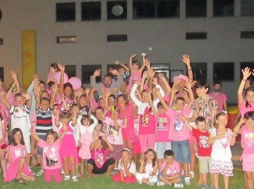 Grande successo per la baby notte rosa