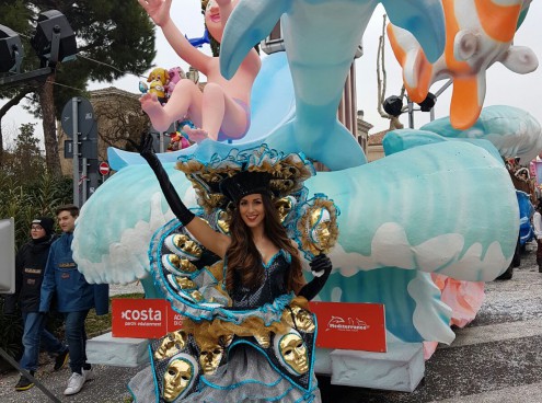 Ultima festa dei parchi Costa Edutainment al Carnevale di Fano