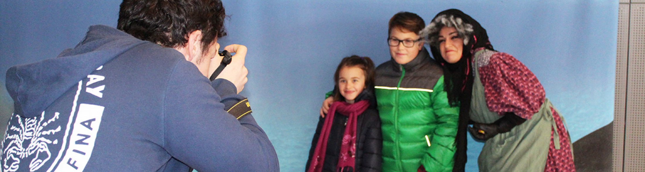 Decine di bimbi per la Befana all'Acquario!