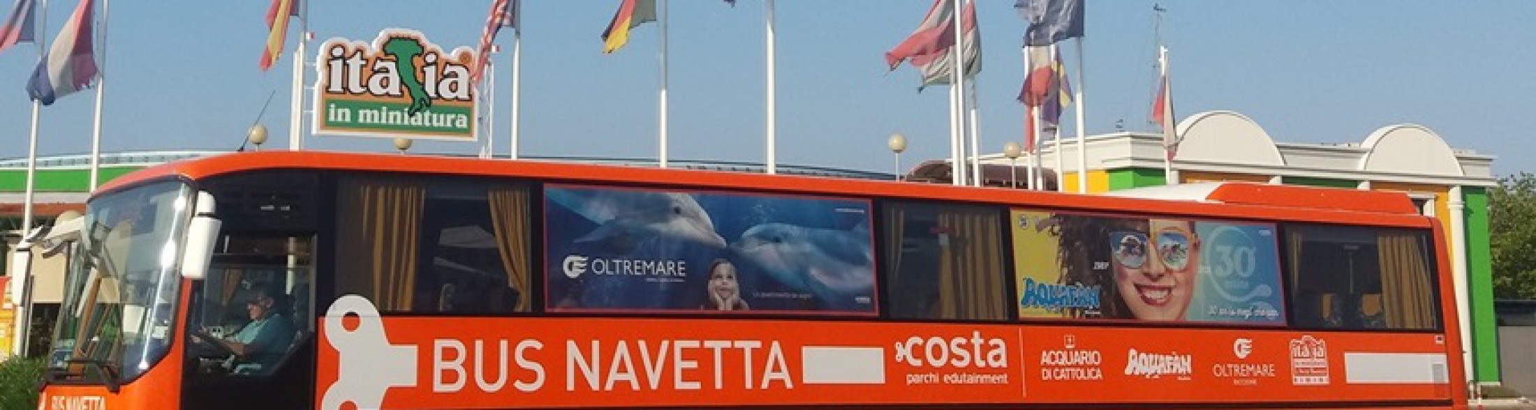 Bus Navetta Costa Parchi: i parchi senza prendere l'auto