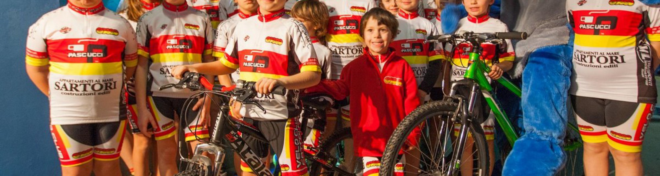 Baby ciclisti alla 1°edizione della Squali Bike Junior