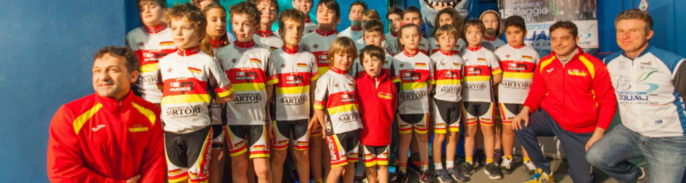 I baby ciclisti incontrano gli squali  e si preparano alla 1^ “Squali bike Junior” di maggio