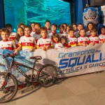 I baby ciclisti incontrano gli squali  e si preparano alla 1^ “Squali bike Junior” di maggio