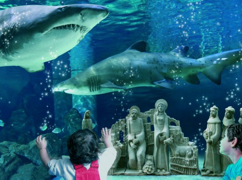 I presepi sott'acqua