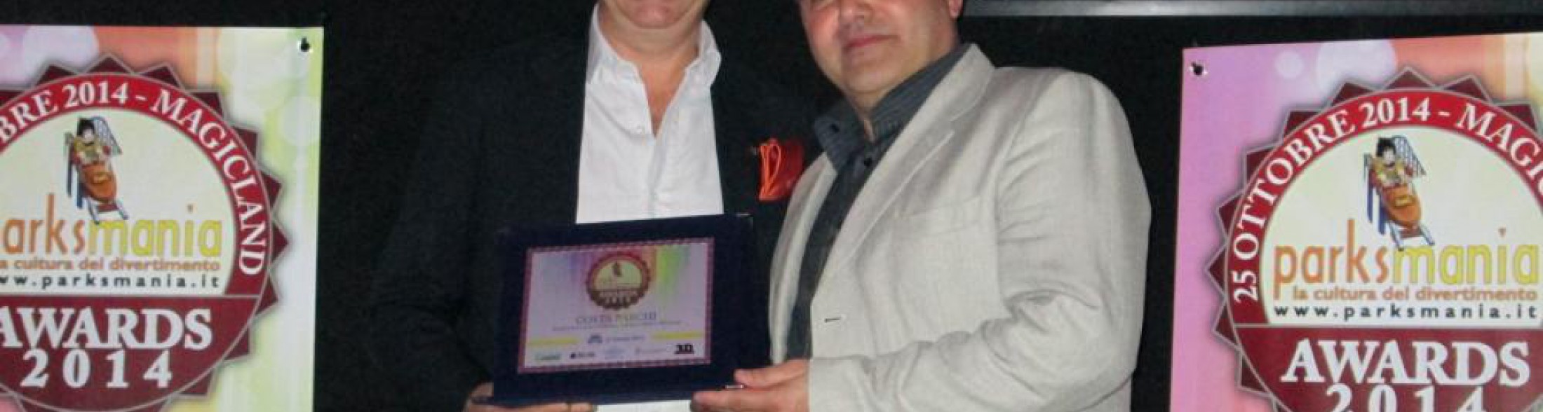 Costa Parchi  riceve il Parksmania Awards 2014
