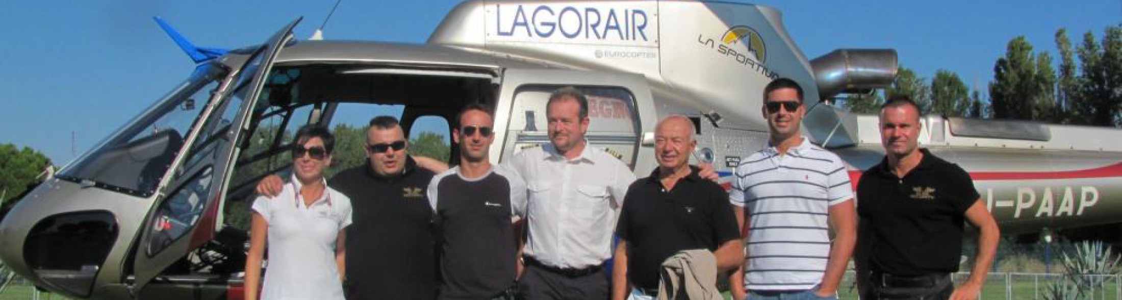 inaugurato primo tour in elicottero