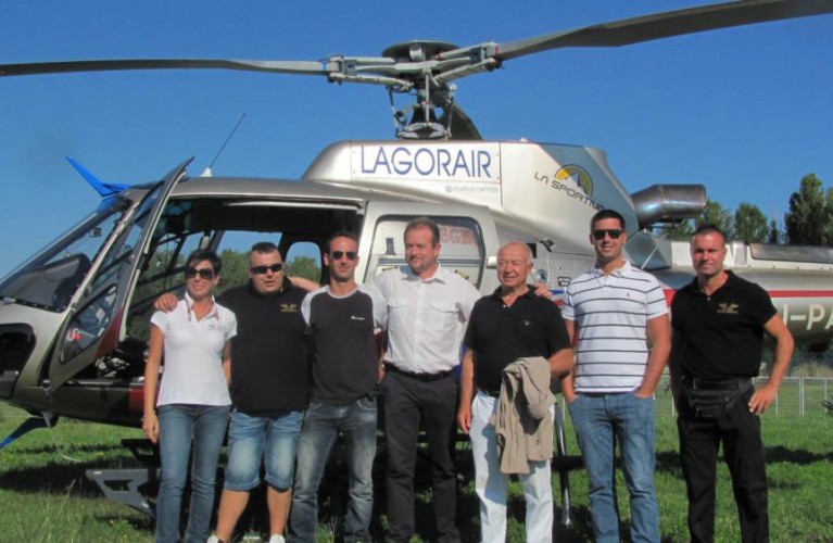 inaugurato primo tour in elicottero
