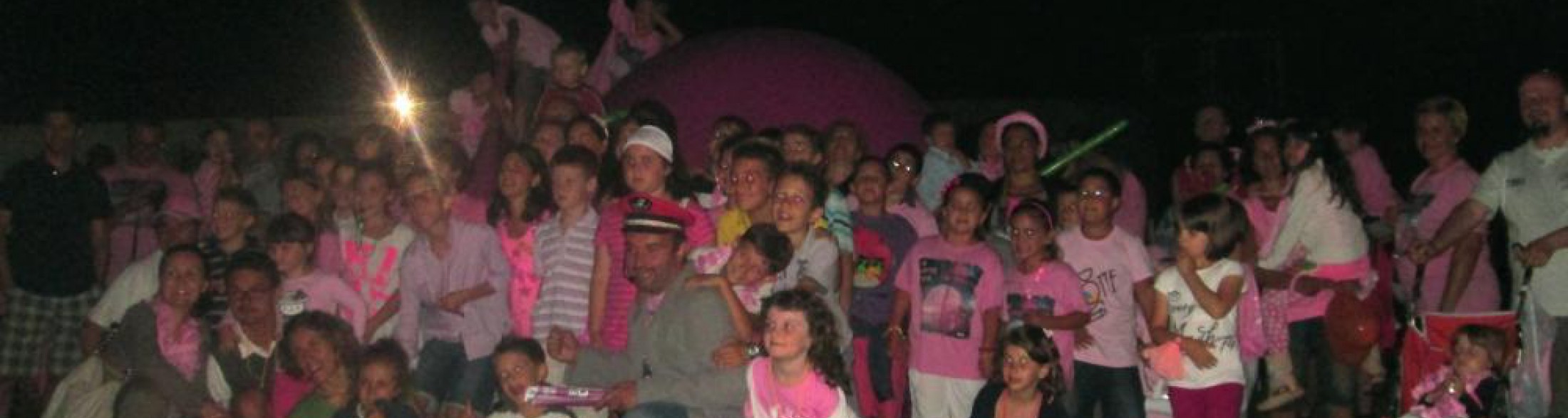 Grande successo della Baby Notte Rosa