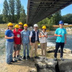 A Rimini la prima scala di Risalita per giovani Anguille sul Fiume Marecchia