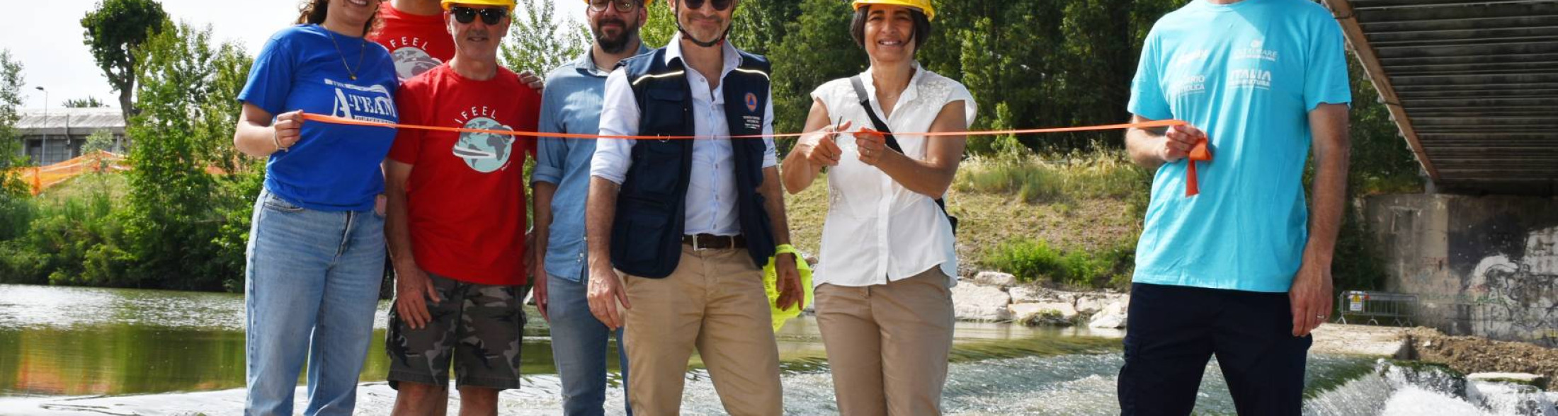 A Rimini la prima scala di Risalita per giovani Anguille sul Fiume Marecchia