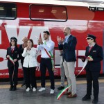 Alla stazione di Bologna il debutto del “Treno Riccione” ambasciatore dei parchi Costa Edutainment e della città