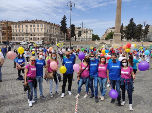 Costa Edutainment a Roma per dire 'no' al 1° Luglio