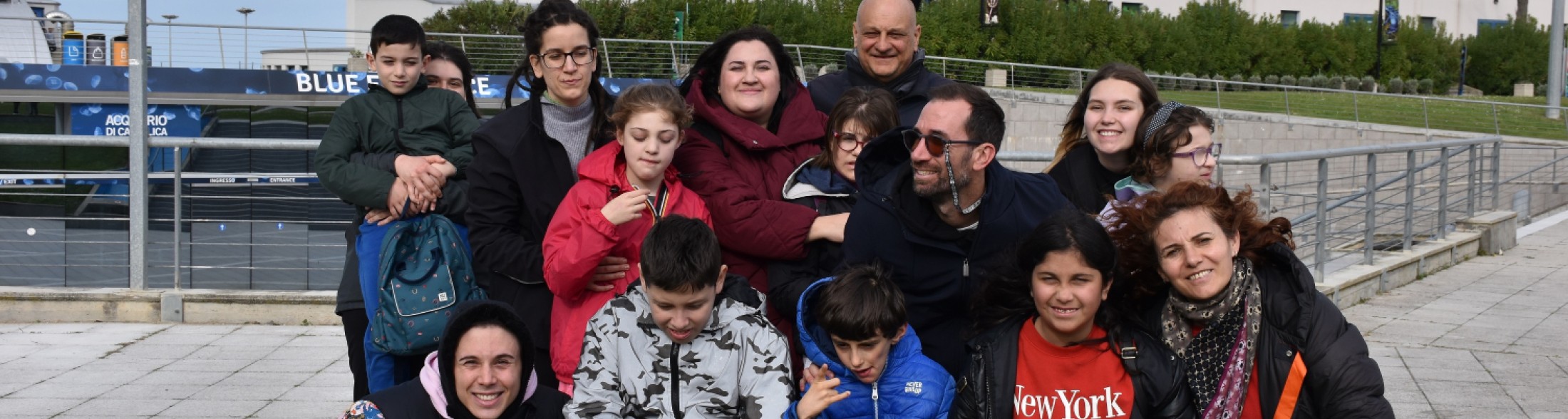 I ragazzi di Rimini Autismo in visita ai parchi Costa 